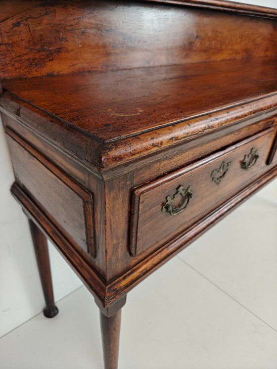 Image 1 of Late Georgian 18th-century Welsh sideboard – solid oak