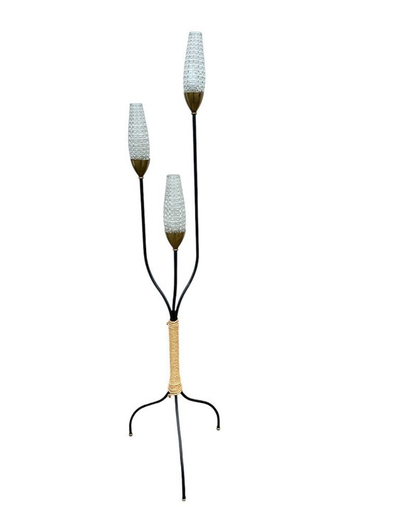 Image 1 of tripod floor lamp 1950