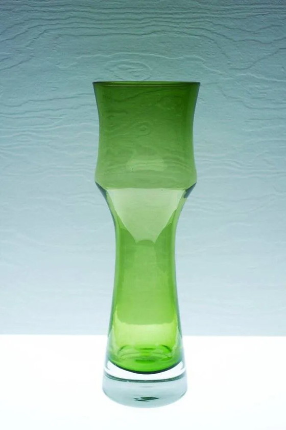 Image 1 of Mid-century modern glass vase by Bo Borgström for Åseda