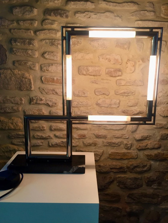 Image 1 of JACQUES ADNET / LAMPE QUADRO ART DECO/ VINTAGE