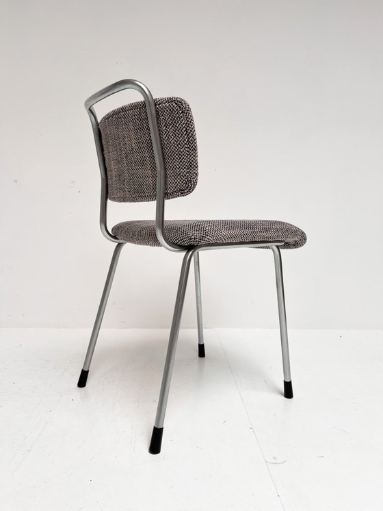 Image 1 of Set di 6 sedie Gebroeders De Wit rivestite, anni '60