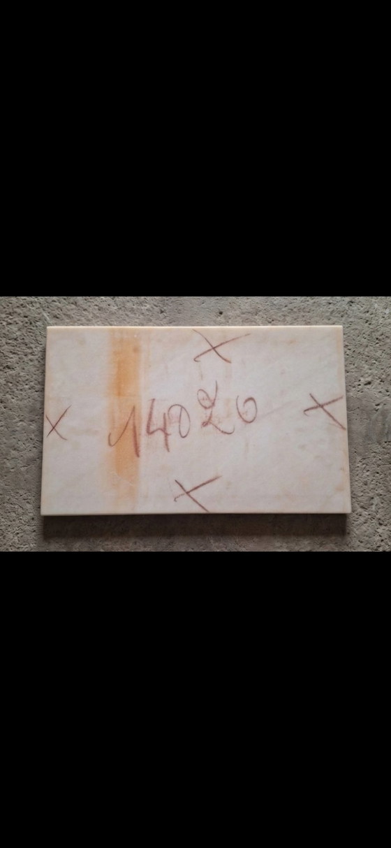 Image 1 of Vintage Italiaanse Hollywood Regency mimiset van onyx en messing
