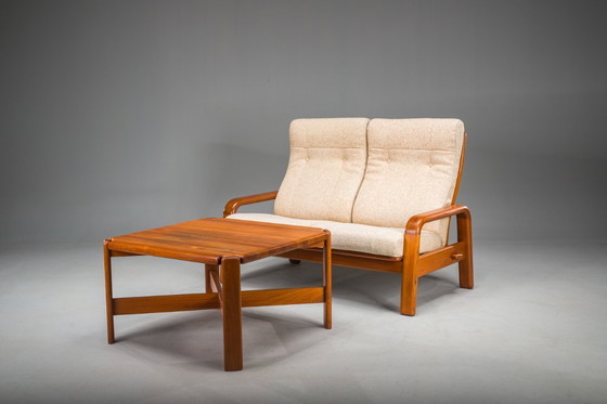 Image 1 of Danish Teak Coffee Table attributed to Niels Bach, 1960s