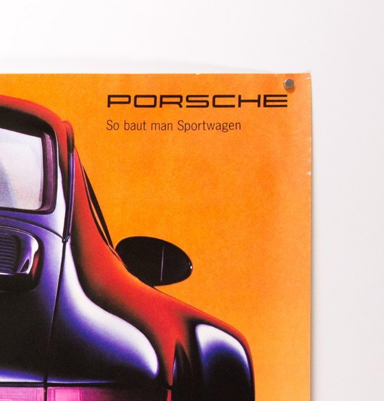 Image 1 of Porsche 911 – 30 Jahre 911 – 1993 – Poster originale Porsche vintage – Automotive, moderno – 76x101 cm