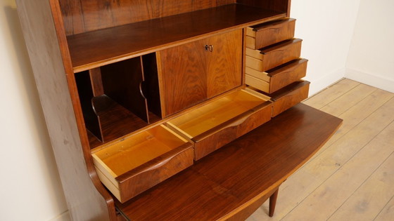 Image 1 of Vintage secretaire | Deens | Walnoot