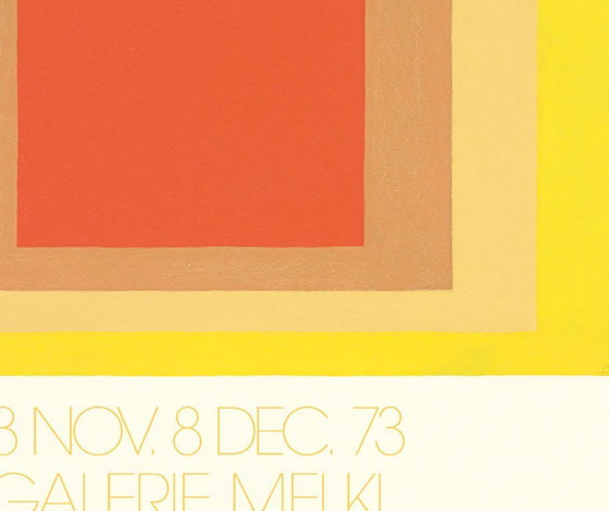 Image 1 of Josef Albers - Homage to the Square: Midsummer 1964 - Poster 70 x 100 cm