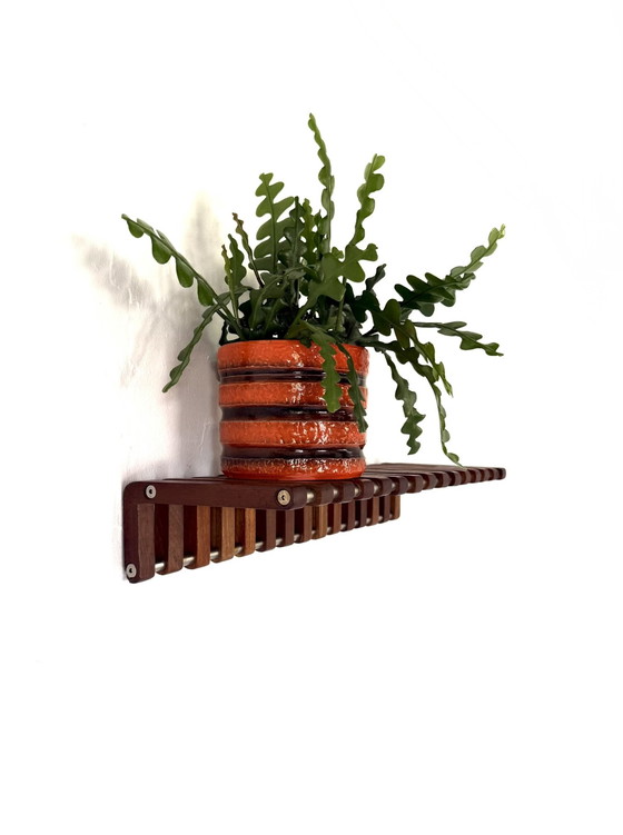 Image 1 of Vintage parametric wall shelf ‘80s