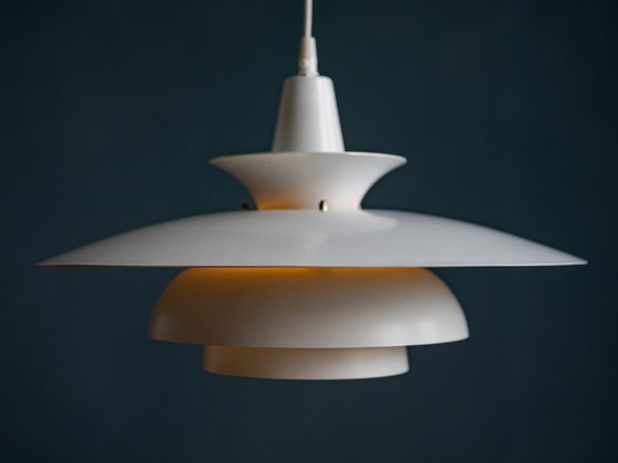 Image 1 of Witte Junge Roma Deense Design Hanglamp