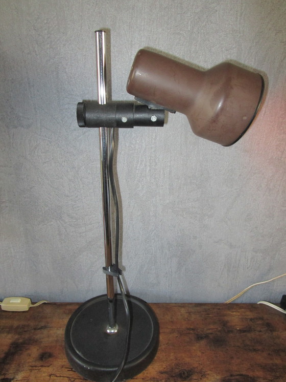 Image 1 of Fassung - Vintage Retro Table Lamp / Desk Lamp 1970s