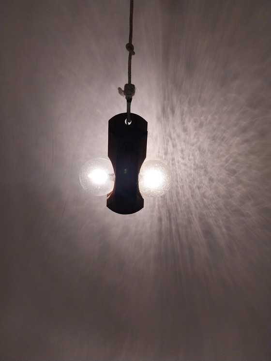 Image 1 of 1 x Temde 803 lampada a sospensione brutalista anni '70