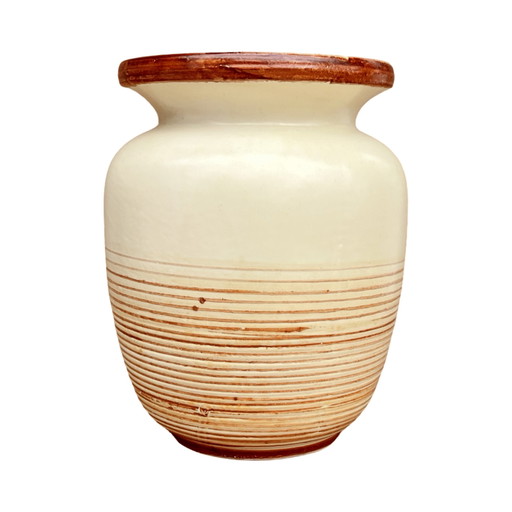 Vase en céramique VEB Haldensleben, Allemagne, années 1950.