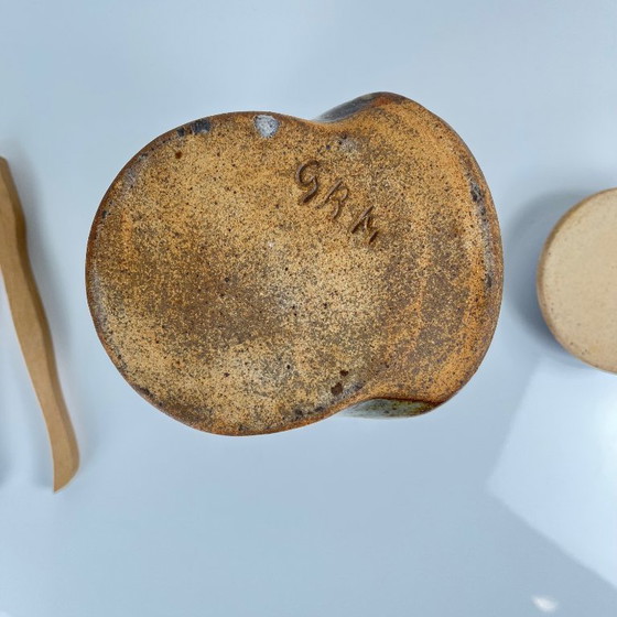 Image 1 of Tarro de gres para encurtidos con pinzas