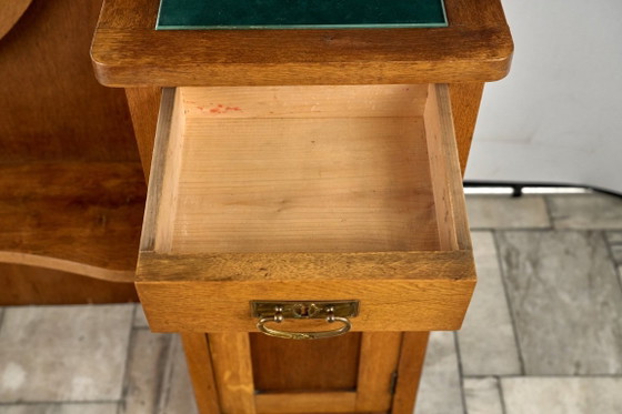 Image 1 of Antieke houten kaptafel, jaren 1920, Tsjechoslowakije