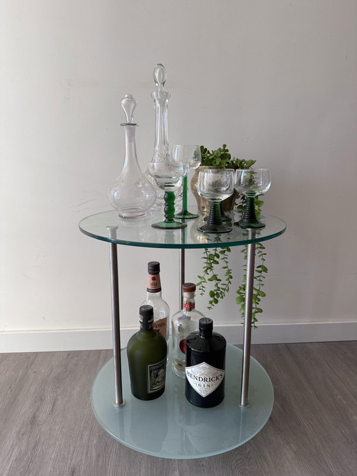 Table d'appoint pour bar à cocktails Chariot de service