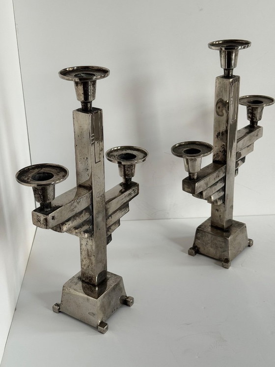 Image 1 of Candelabros Art Déco