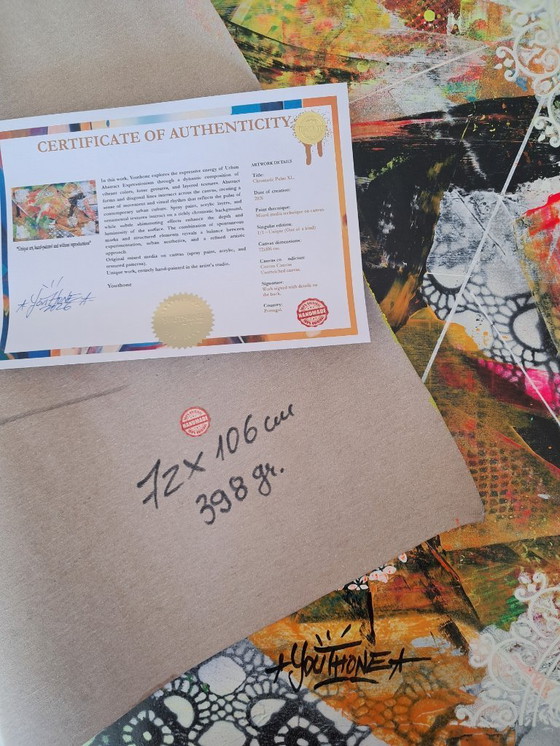 Image 1 of Youthone - Chromatic Pulse - Artist Canvas