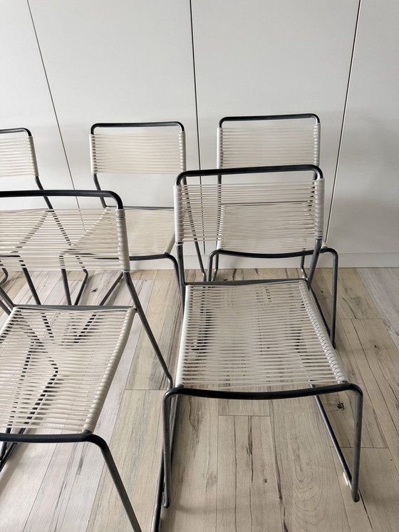 Image 1 of Ensemble de 6 chaises Melker de Lisa Norinder pour IKEA – Design scandinave spaghetti des années 1990