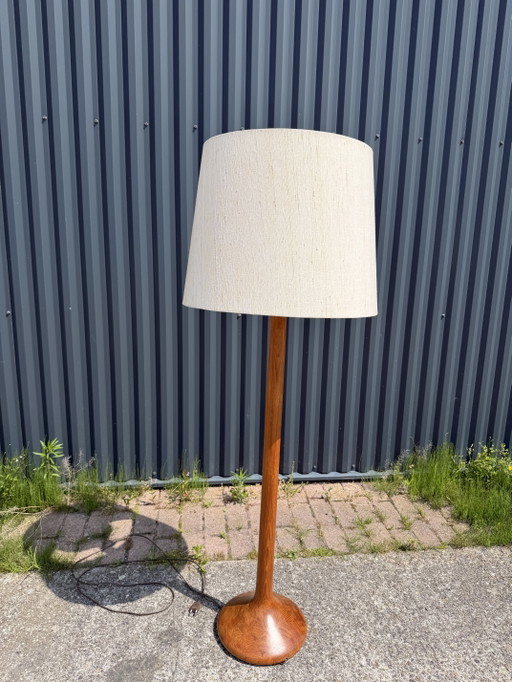 Lampada da terra vintage in teak Domus – vloerlampen, Plastic, Wood (photo 2 of 14)