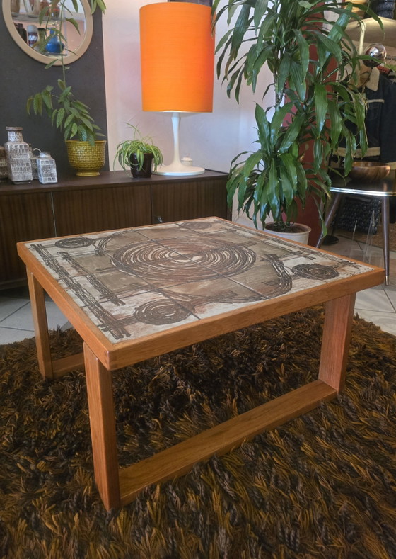 Image 1 of Brutalist Trioh, Ox Art table