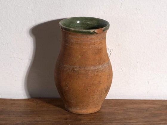 Jarrón antiguo de loza vidriada – Europa Central, circa 1920 – Jarrones, Rustic (photo 35 of 39)