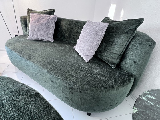 Image 1 of 3-delige loungeset bestaande uit bank, fauteuil en bed voor huisdier