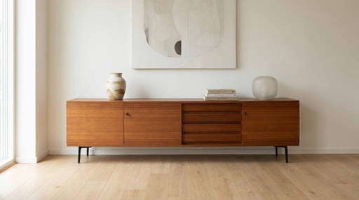 Vintage "SVANHOLT" sideboard lowboard MidCentury 