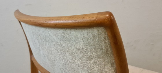 Image 1 of 5 Vintage, design stoelen. Niels O. Møller Danmark Model 80