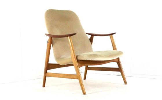 Frode Braathen and Hans Brattrud for Dokka Möbler Armchair Model 500 - Lowback Armchair – Dokka mobler, Wood (photo 11 of 18)