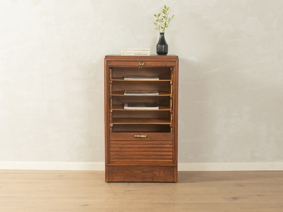 Image 1 of Art Deco roller shutter cabinet, 1930s, Vintage