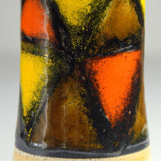 Image 1 of Vintage ceramic vase by Aldo Londi for Bitossi, 1960s