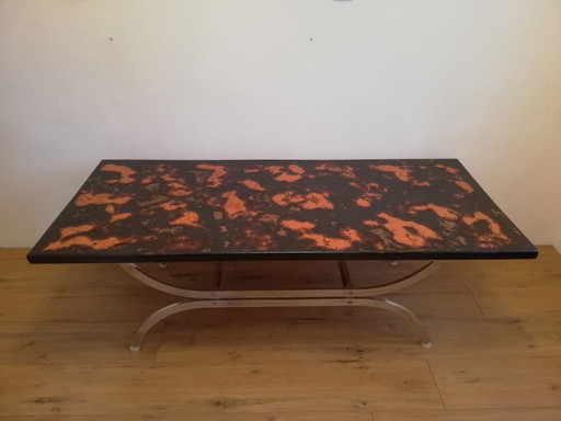 Midcentury Fat Lava coffee table.
