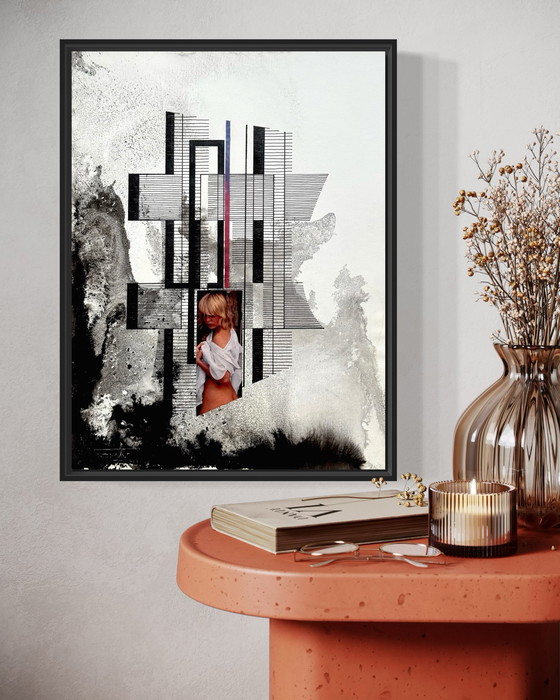 Image 1 of Eugène Eechaut (1928-2019) Abstrait + Collage, 1979