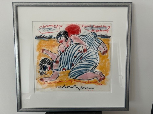 Anton Heyboer (unique) "I have butterflies in my stomach..."