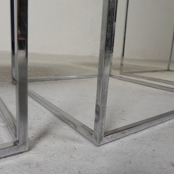 Image 1 of Set aus 3 Beistelltischen, Mini-Set, 1960er Jahre