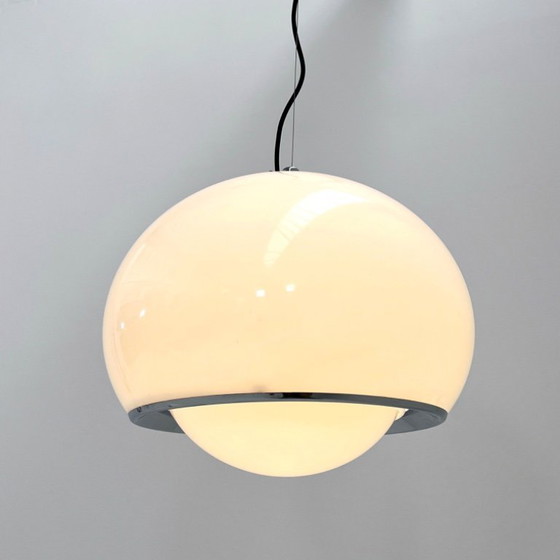 Image 1 of White Bud Pendant Lamp by Studio 6G for Guzzini, 1970s