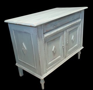 2211 Vintage Cute Antique Restyled Cabinet