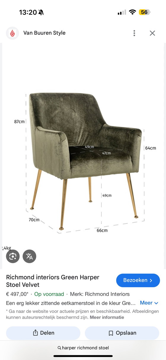 Image 1 of Tischplatte von Richmond Interiors