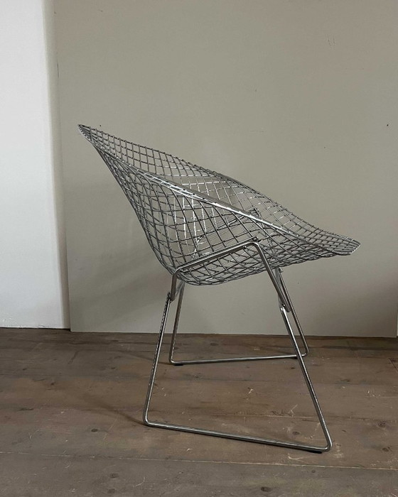 Image 1 of Fauteuil Diamond modèle 421, Harry Bertoia,