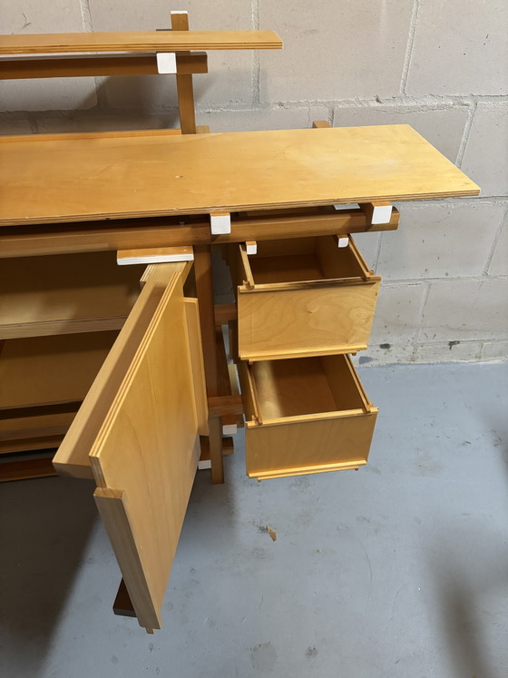 Aparador Rietveld – Rietveld zelfbouw, Aparadores con vitrina, Madera (photo 4 of 5)