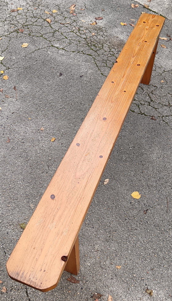 Image 1 of Minimalist Pine Bench 200 Cm