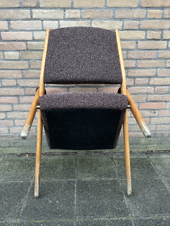 Image 1 of Vintage Deense loungefauteuil uit de jaren 50/60