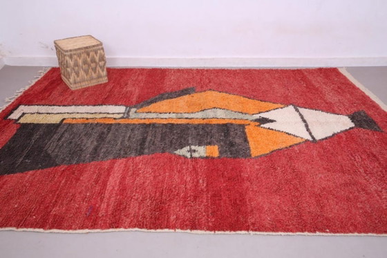 Tapis En Laine Naturel L200xH300cm Fait Main – Wool (photo 3 of 16)