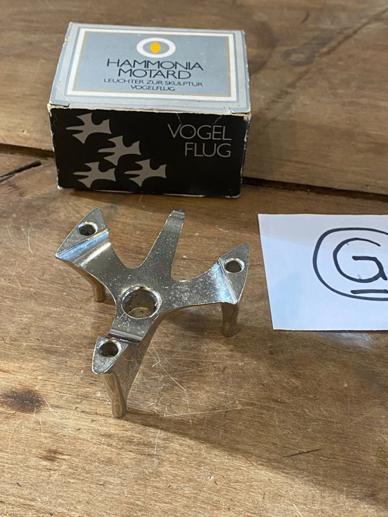 Image 1 of 1 modularer Kerzenständer VOGELFLUG HAMMONIA MOTARD Stil NAGEL BMF Jahrgang 1970 G