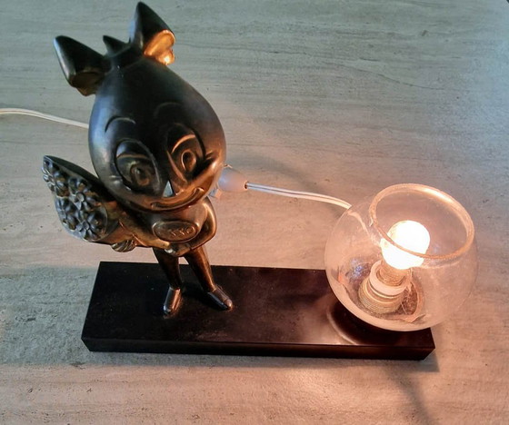 Image 1 of Lamp - Esso "Miss Drip, Lady Oscar Trophy"