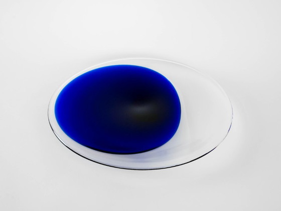 Image 1 of Plat en verre, design danois, années 1970, fabriqué au Danemark