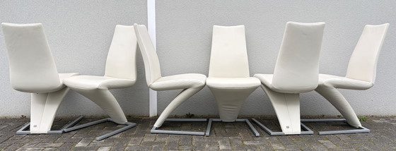 Image 1 of Rolf Benz dining chairs RB 7800