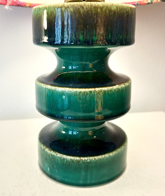 Image 1 of Charmante vaaslamp gemaakt van een zeer zeldzame vaas door Cari Zalloni voor Steuler Keramik.