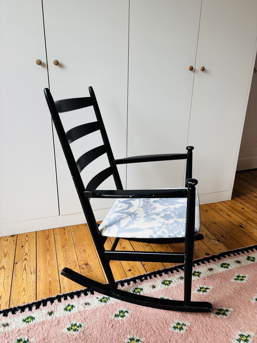 Vintage schommelstoel