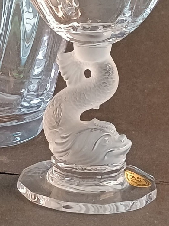 Juego de 13 piezas de cristal – cristallerie de Portieux, Vasos y jarras, Crystal (photo 4 of 5)