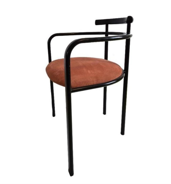 Image 1 of Satz von drei postmodernen Designstühlen im Memphis-Stil Carlo Bimbi für Segis Italien